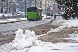 Jest śnieg, są problemy