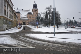 Jest śnieg, są problemy