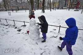 Jest śnieg, są problemy