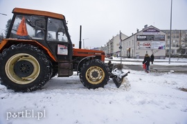 Jest śnieg, są problemy