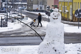 Jest śnieg, są problemy