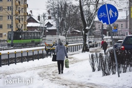 Jest śnieg, są problemy