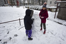 Jest śnieg, są problemy