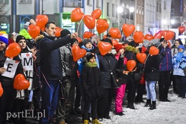 Elbląg #murem za Owsiakiem