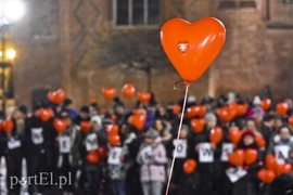 Elbląg #murem za Owsiakiem
