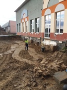 Trwa budowa Centrum Dydaktyki i Symulacji Medycznej w EUH-E