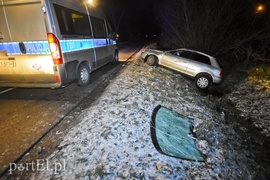 Dachowanie na Radomskiej, kierowca uciekł