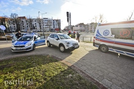 Potrącenie kobiety na przejściu dla pieszych