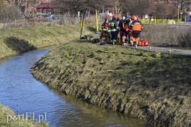Pijany mężczyzna wpadł do Kumieli