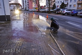 Awaria podczas odwiertu przy ul. Kościuszki