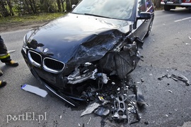 Wypadek na Królewieckiej, dwie osoby trafiły do szpitala