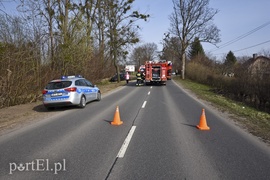 Wypadek na Królewieckiej, dwie osoby trafiły do szpitala