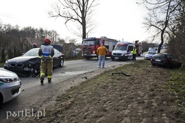 Wypadek na Królewieckiej, dwie osoby trafiły do szpitala