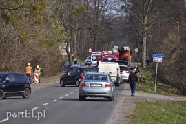 Wypadek na Królewieckiej, dwie osoby trafiły do szpitala