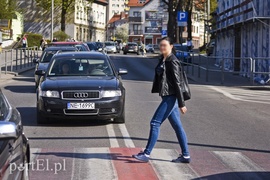 Potrącenie zakonnicy i rowerzysty
