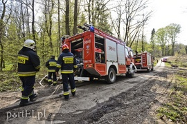 Pożar w środku lasu (aktualizacja)