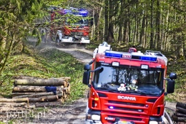 Pożar w środku lasu (aktualizacja)