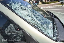 Potrącenie kobiety na przejściu dla pieszych