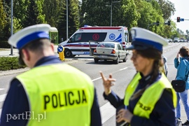 Potrącenie kobiety na przejściu dla pieszych