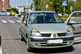 Potrącenie kobiety na przejściu dla pieszych