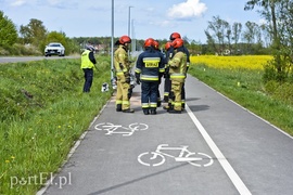 Wypadek motocyklisty na otwarcie sezonu