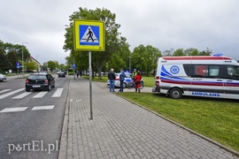 Zderzenie 7-letniej rowerzystki z autobusem