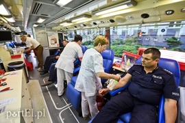 W komendzie polała się krew