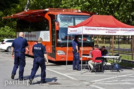 W komendzie polała się krew