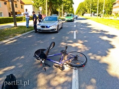 Potrącenie rowerzysty na ul. Królewieckiej