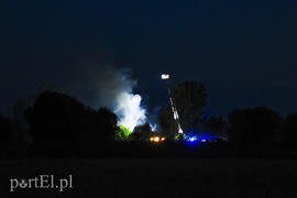 Pożar domu w Karczowiskach Górnych