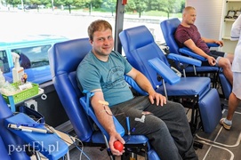 W autobusie polała się krew
