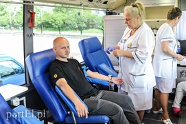 W autobusie polała się krew