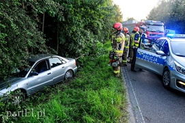 Pijany i bez uprawnień wjechał do rowu