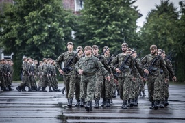 Ślubowanie terytorialsów. Są gotowi, są blisko Ślubowanie terytorialsów. Są gotowi, są blisko