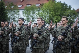 Ślubowanie terytorialsów. Są gotowi, są blisko