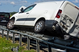 Dwa wypadki na siódemce w okolicach Pasłęka