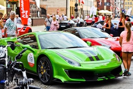 Elbląg na trasie Ferrari