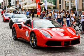 Elbląg na trasie Ferrari