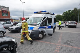 Wypadek motocyklisty na ul. Teatralnej