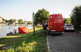 Starszy mężczyzna utonął w rzece Elbląg