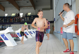 Pływali i biegali w pierwszym elbląskim Aquathlonie
