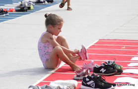 Pływali i biegali w pierwszym elbląskim Aquathlonie