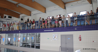 Pływali i biegali w pierwszym elbląskim Aquathlonie