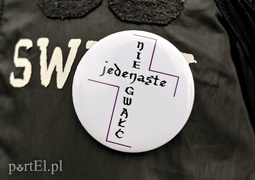 Protestujący:\"Pycha w kościele katolickim jest najgorszym grzechem\"