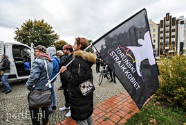 Protestujący:\"Pycha w kościele katolickim jest najgorszym grzechem\"