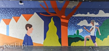 Nowy mural w mieście