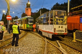 Zderzenie dwóch tramwajów