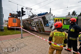 Zderzenie dwóch tramwajów