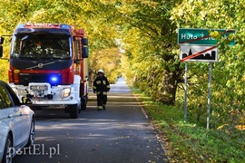 Pijany rowerzysta wjechał w opla