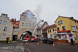 Pożar sadzy w kominie przy ul. Pionierskiej